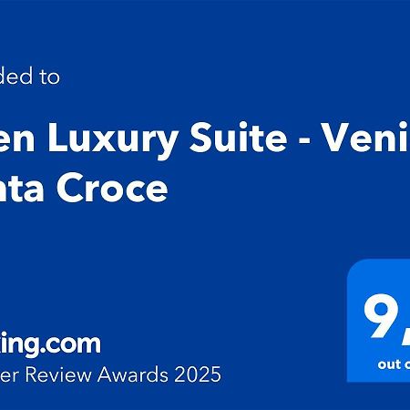 Eden Luxury Suite - Venice Santa Croce Екстериор снимка